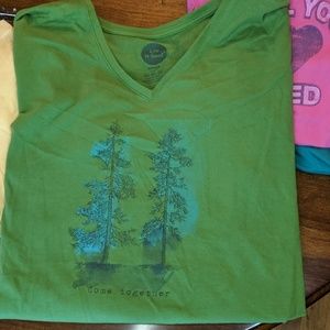 Army Green Life is Good Tshirt